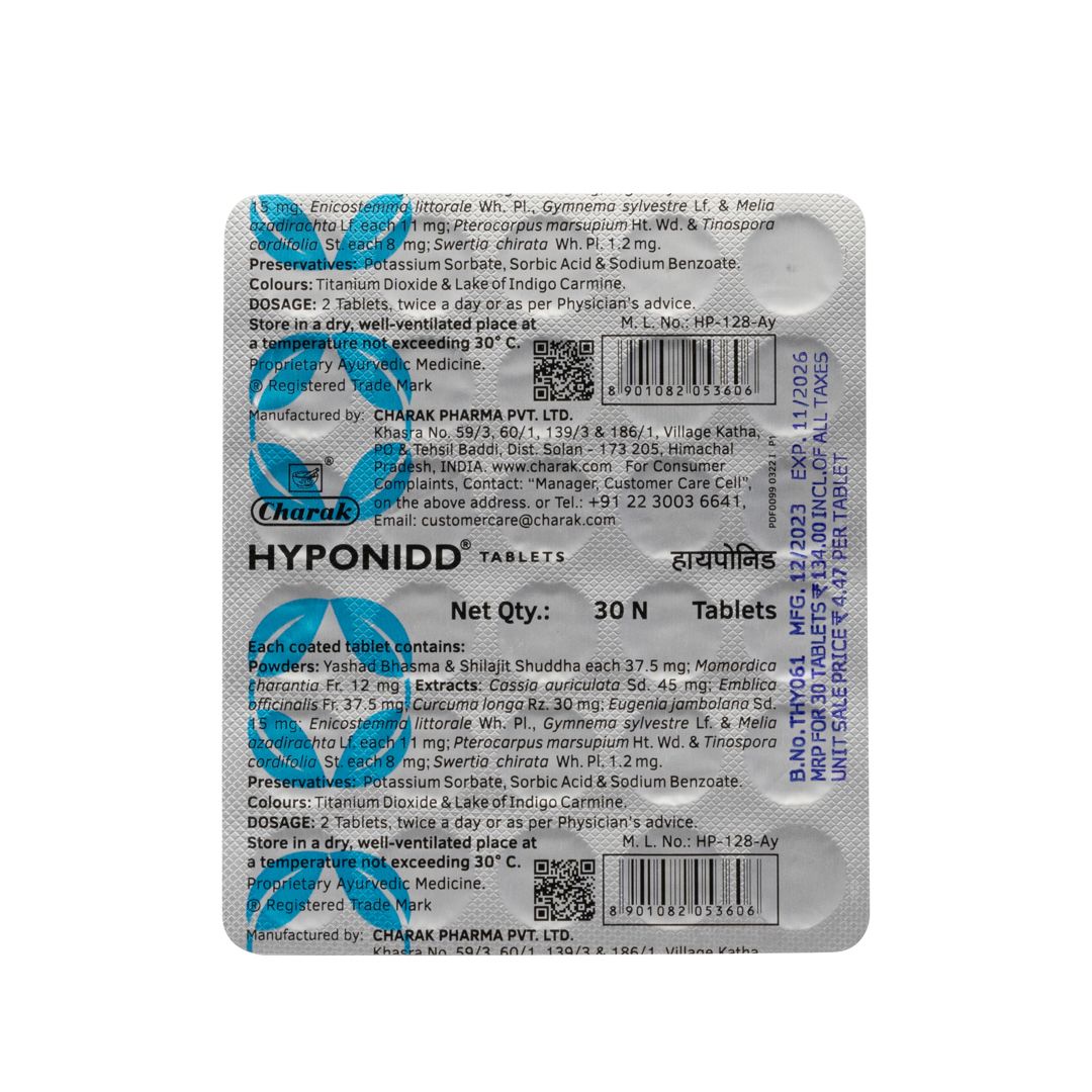 Hyponidd Tablets Charak